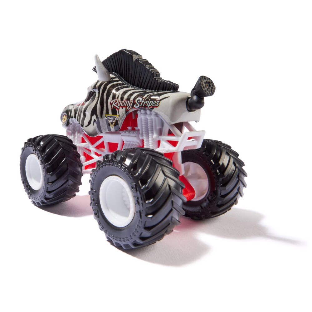 MONSTER JAM MASINUTA METALICA RACING STRIPES SCARA 1 LA 64 [3]