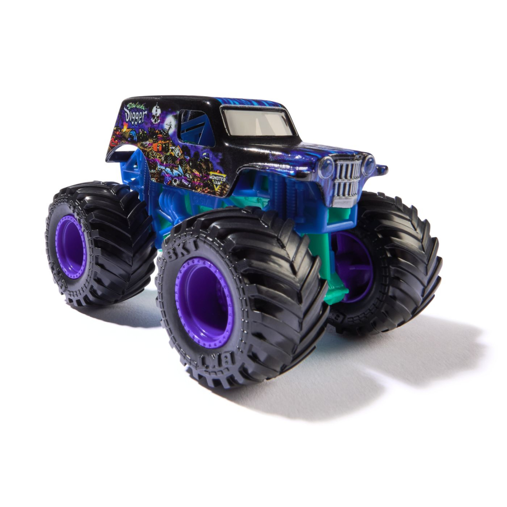 MONSTER JAM MASINUTA METALICA SON-UVA DIGGER SCARA 1 LA 64 [2]