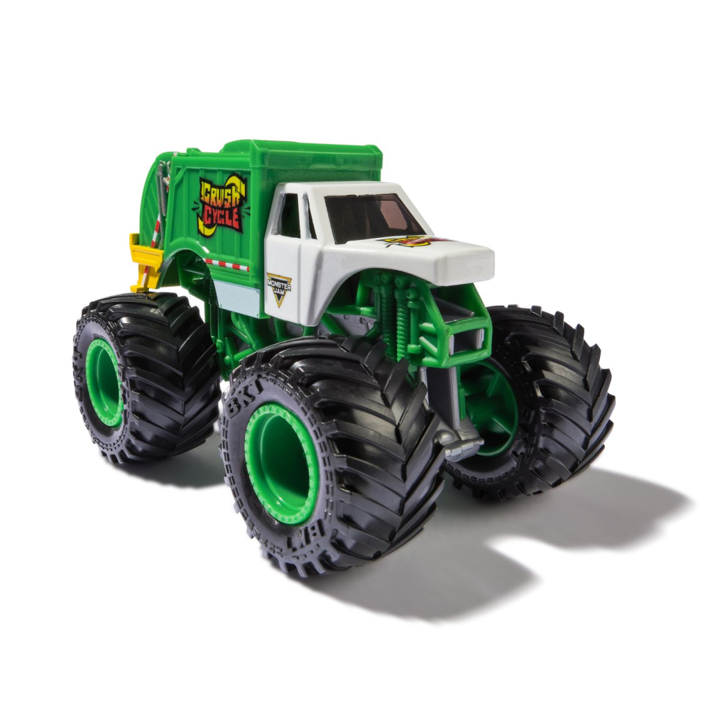 MONSTER JAM ON THE JOB MASINUTA METALICA CRUSH CYCLE SCARA 1 LA 64 [2]