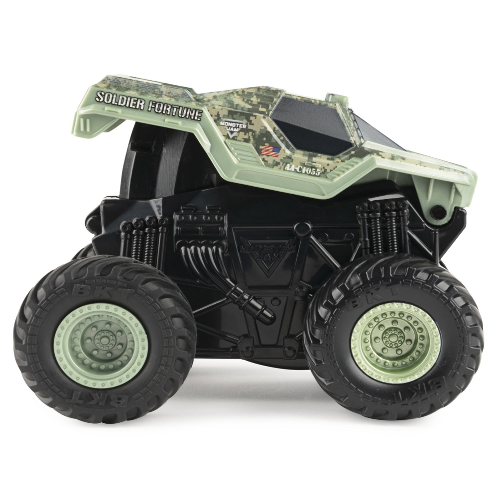 MONSTER JAM SOLDIER FORTUNE SERIA CLICK FLIP SCARA 1 LA 43 [2]