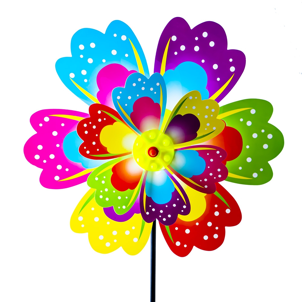 Morisca pentru vant floare dubla 70 cm [1]