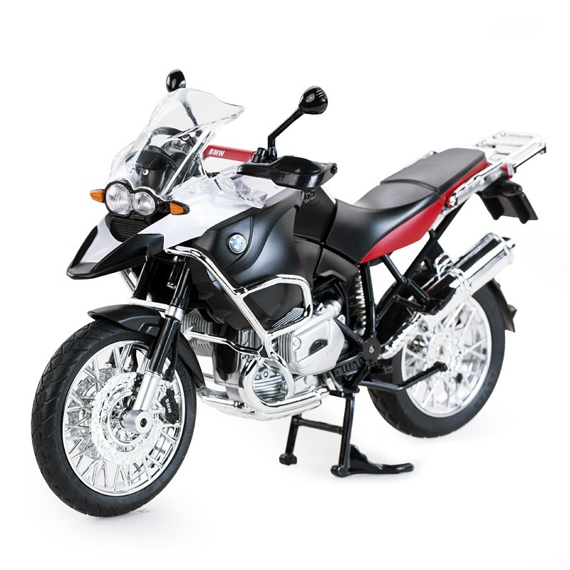 MOTOCICLETA METALICA  BMW RS1200 GS ROSU SCARA 1 LA 9 [1]
