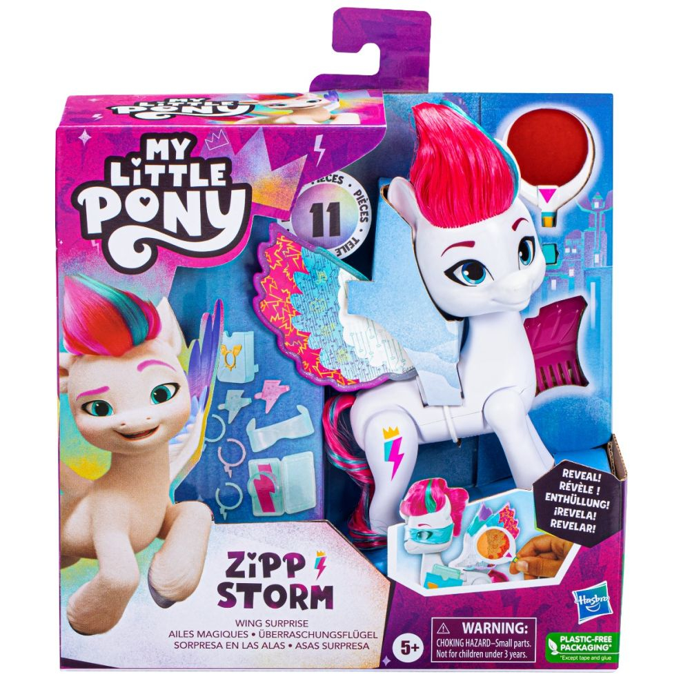 Figurina My Little Pony cu accesorii pentru par Zipp Storm 21 x 7 x 24 cm [2]