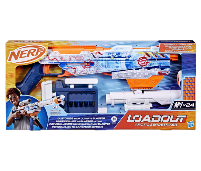 Blaster Nerf Loadout Arctic Zerostriker 24 proiectile [2]