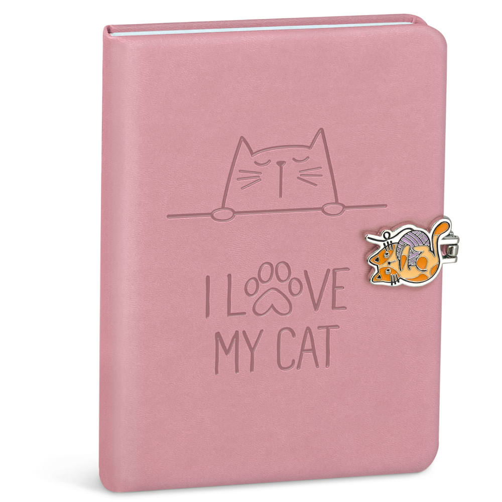 Notebook I love my pet cu inchidere magnetica 80 pag culori diferite [4]