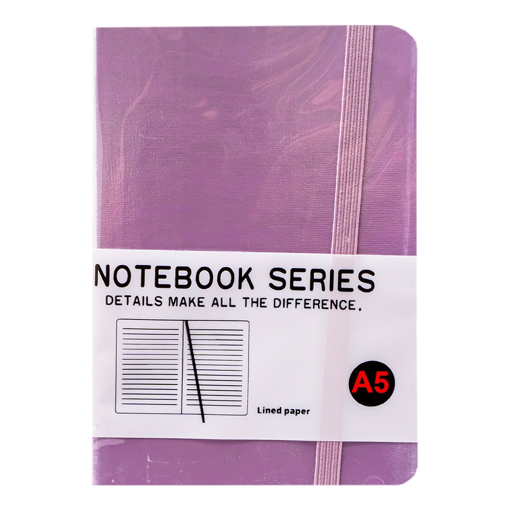 Notes A5 cu elastic 80 file metalizat culori diferite [4]