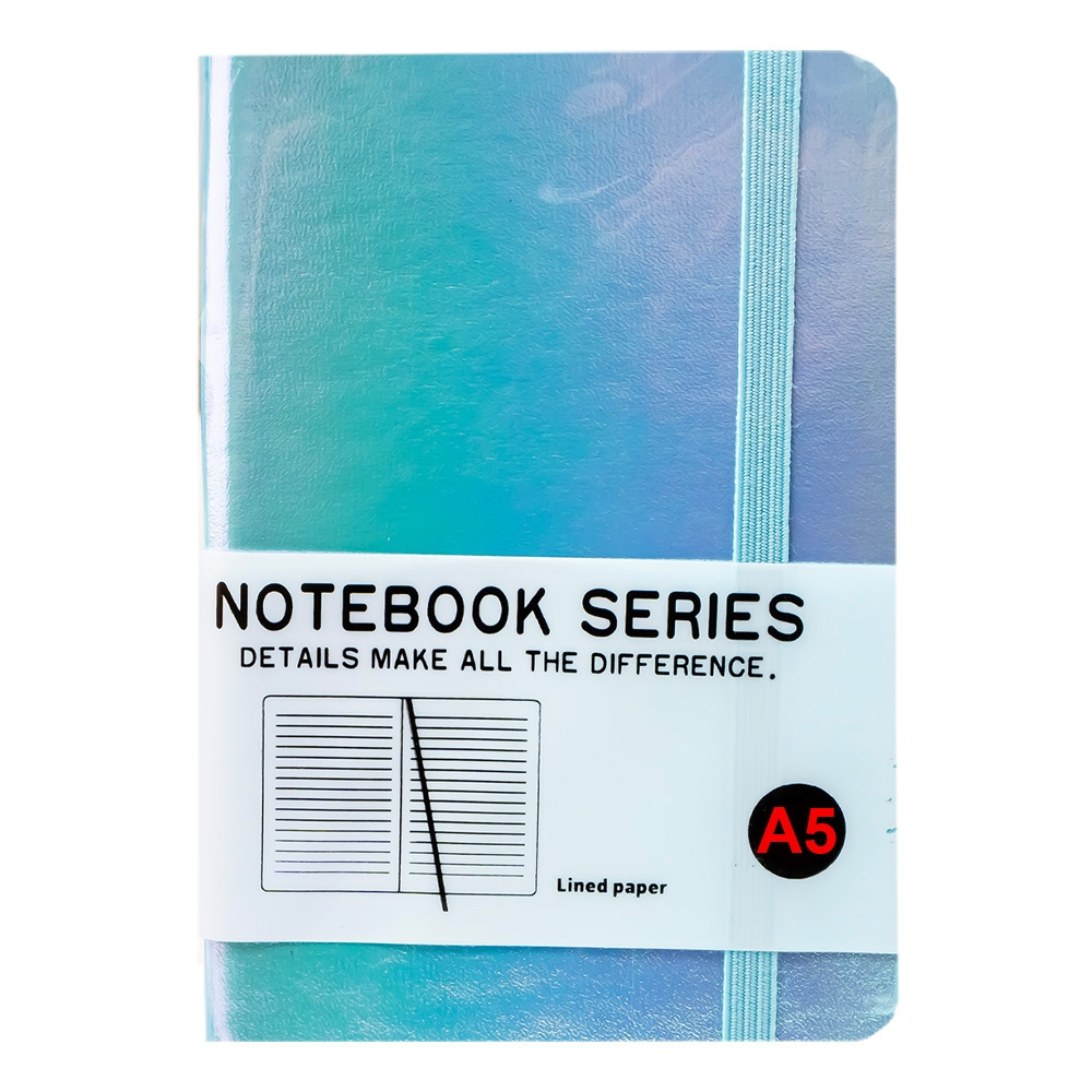 Notes A5 cu elastic 80 file metalizat culori diferite [3]