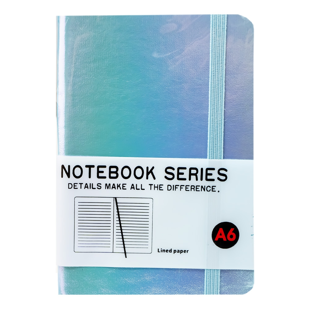 Notes A6 cu elastic 80 file metalizat culori diferite [5]