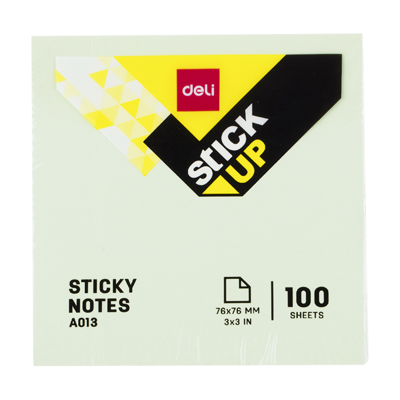 Notes adeziv 76x76mm diverse culori pastel Deli [2]