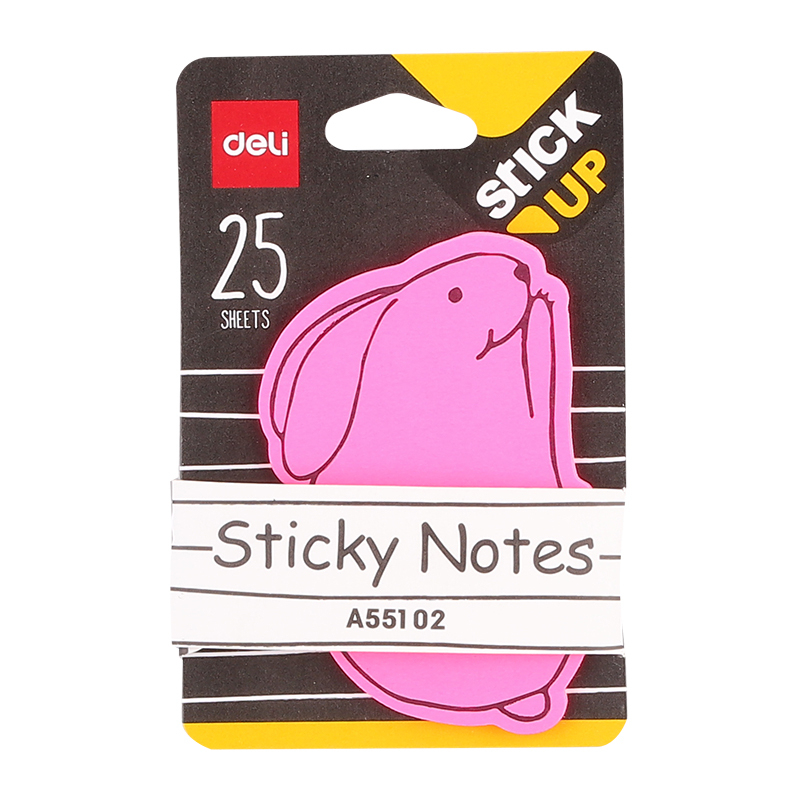 Notes adeziv animale 76x76 mm 25 file Deli [4]