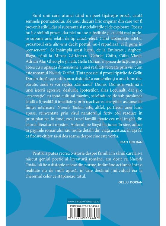 Numele Tatalui – Gellu Dorian [2]