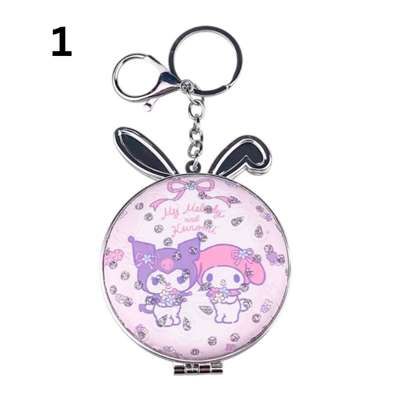 Oglinda breloc cu urechi iepuras diferite culori [2]