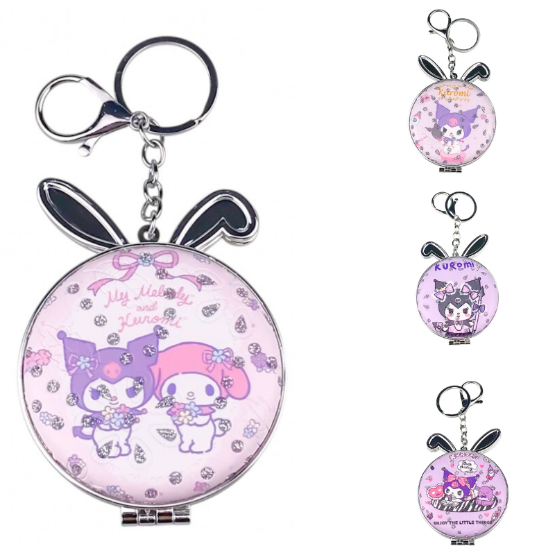 Oglinda breloc cu urechi iepuras diferite culori [1]