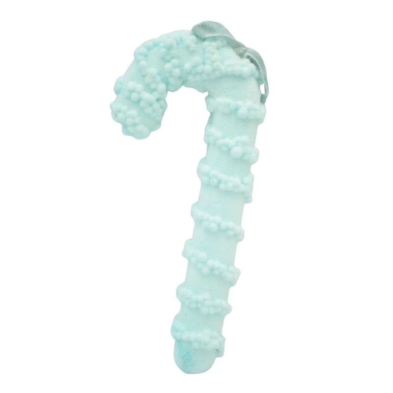 Ornament de agatat baston verde menta 17 cm [1]