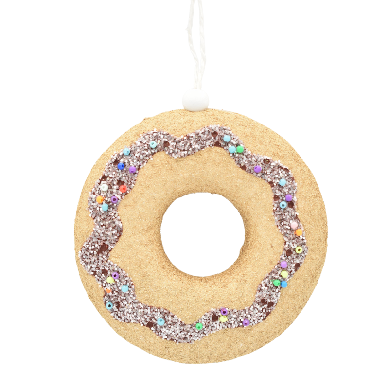 Ornament gogoasa maro 12 cm [1]