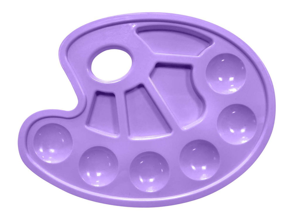 Paleta de pictura 10 compartimente mix pastel Strigo [2]