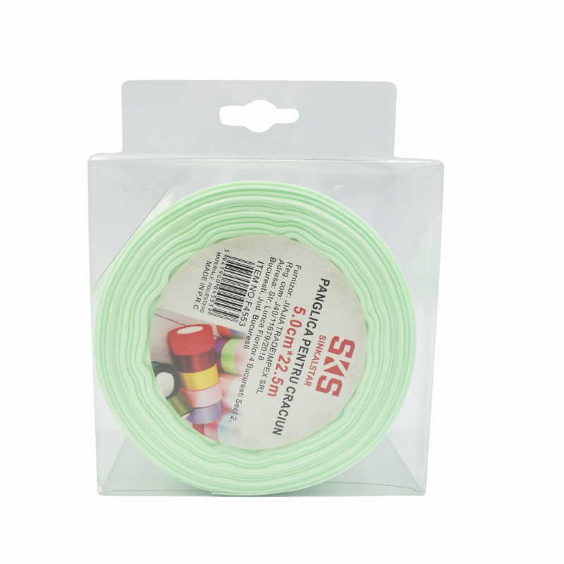 Panglica 5 cm x 22,5 m verde deschis SKS Sinkalstar [2]