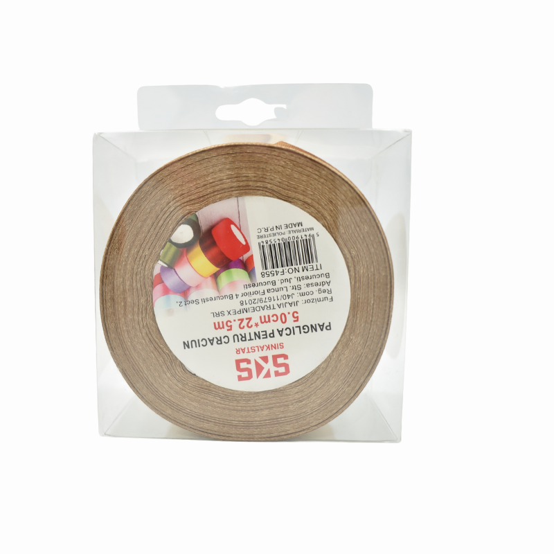 Panglica Craciun 5 cm x 22.5 m bej SKS Sinkalstar [2]