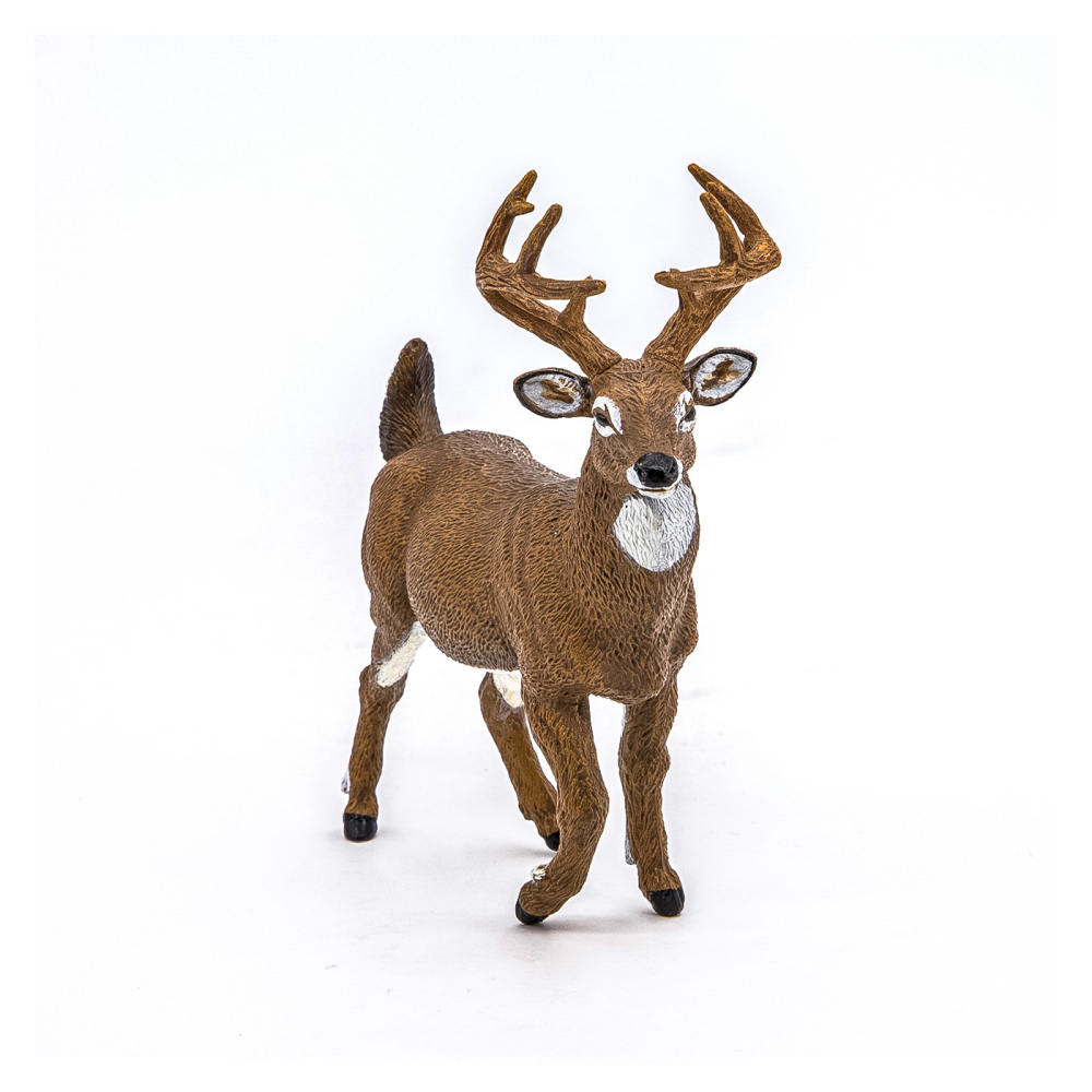 PAPO FIGURINA CERB CU COADA ALBA [4]