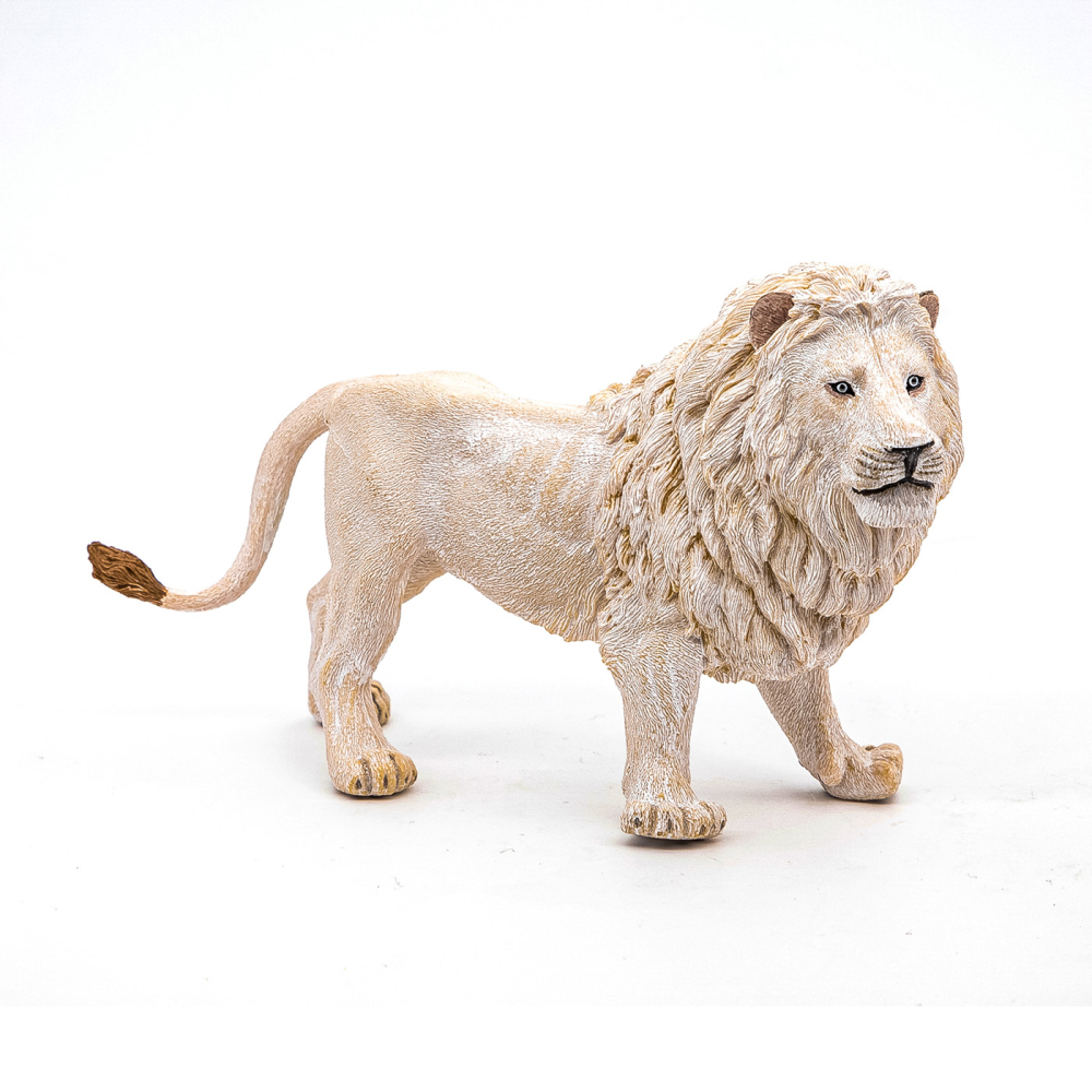 PAPO FIGURINA LEU ALB [3]