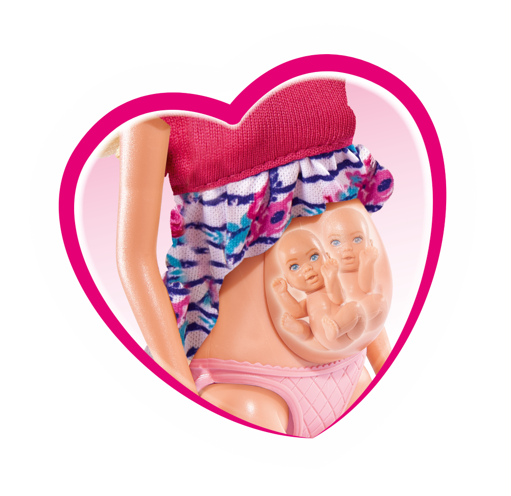 PAPUSA STEFFI CU GEMENI SI ACCESORII [3]