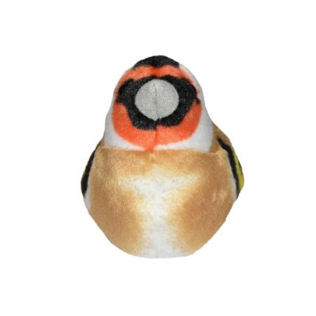 Jucarie de plus Pasare cu sunete 17 cm Sticlete Wild Republic [3]