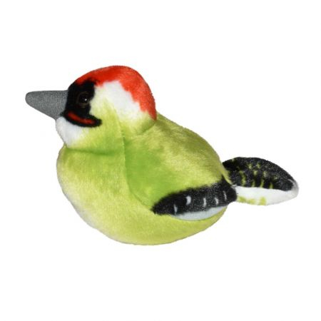 Jucarie de plus 17 cm Ciocanitoare Verde Wild Republic [5]