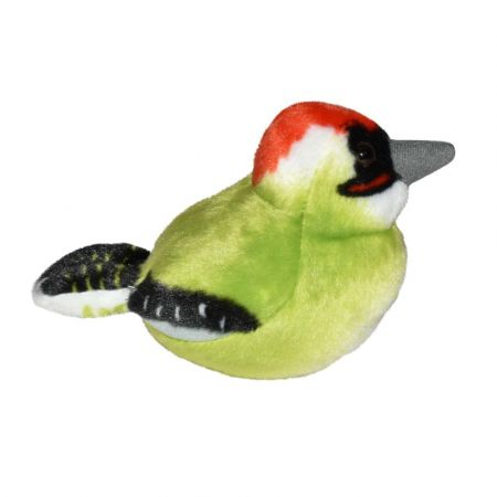 Jucarie de plus 17 cm Ciocanitoare Verde Wild Republic [3]