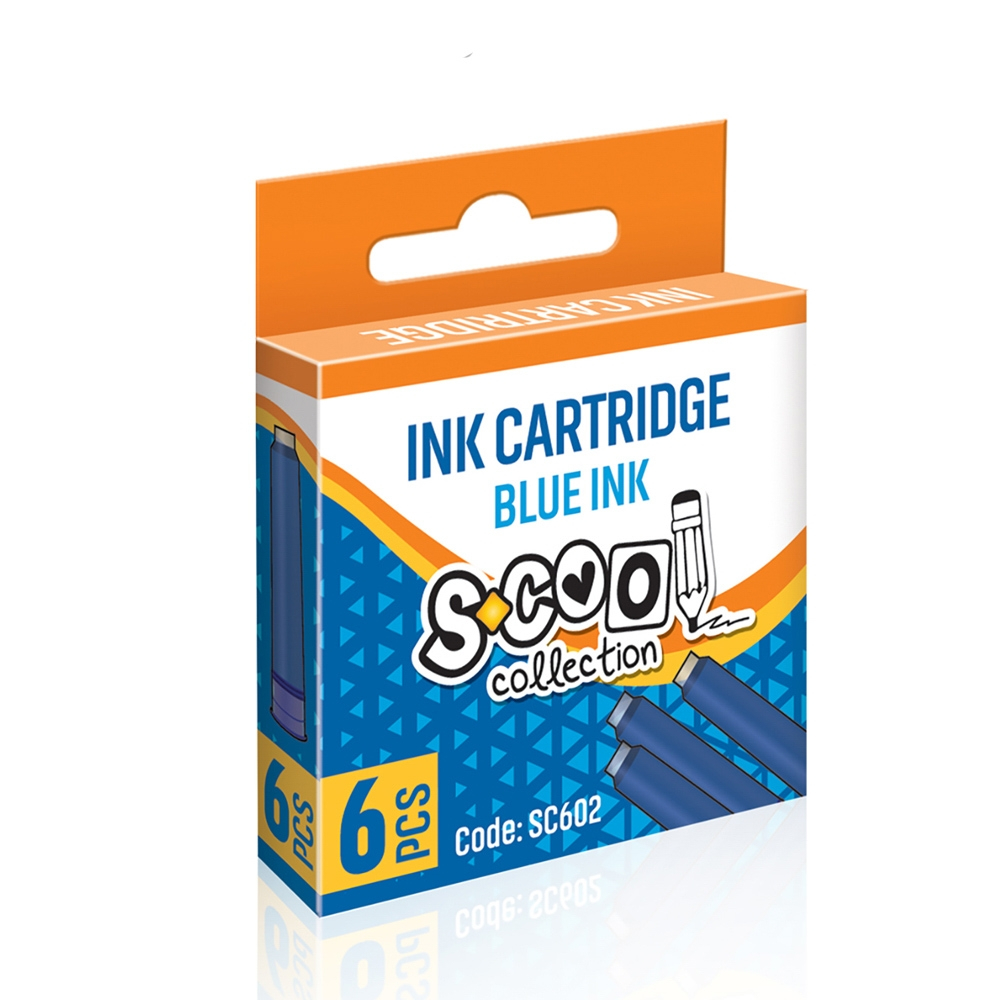 Patroane cerneala albastra S-Cool 6 buc/cut [3]