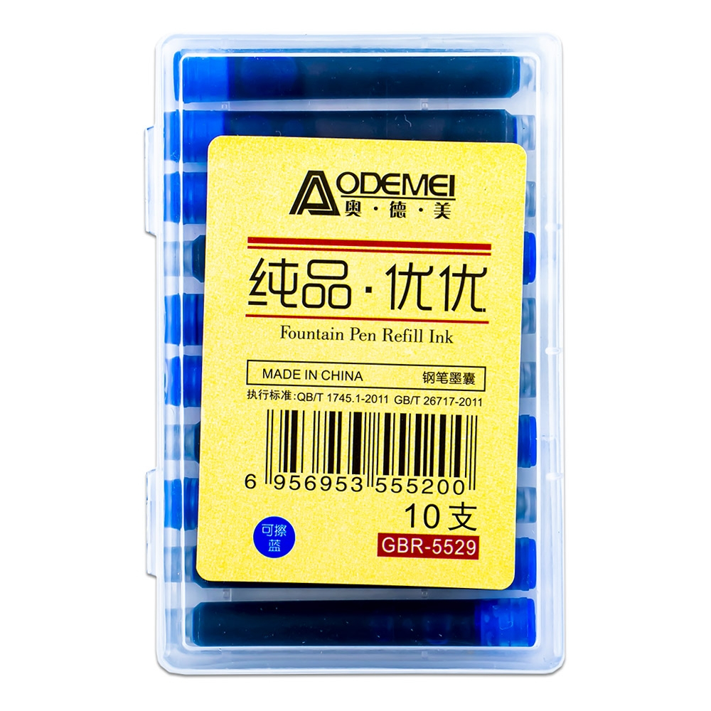 Patroane pentru stilou albastre 10 buc /set [2]