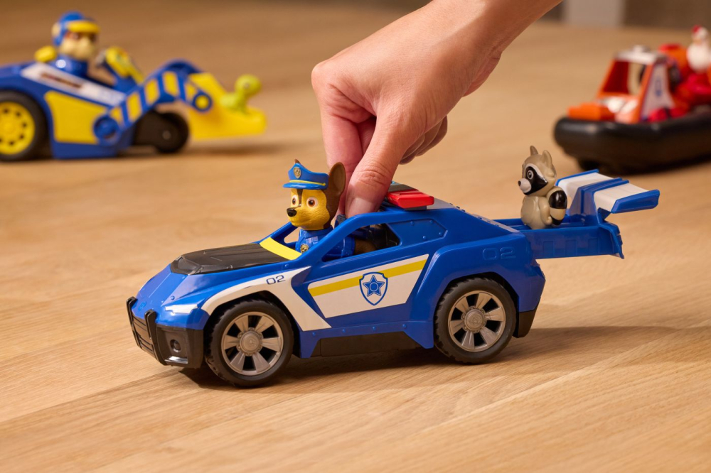 PATRULA CATELUSILOR CAUTARE SI SALVARE SET FIGURINA CHASE SI VEHICUL MASINA DE POLITIE [4]