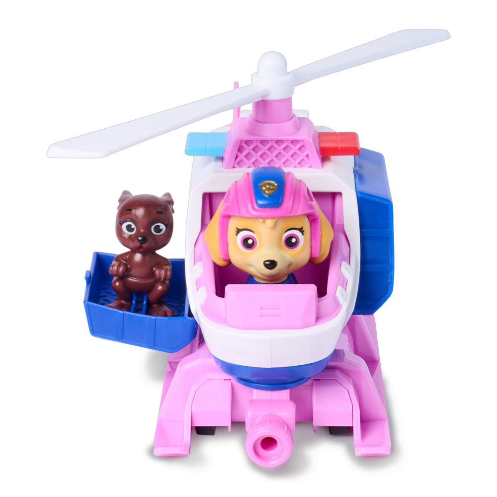 PATRULA CATELUSILOR CAUTARE SI SALVARE SET FIGURINA SKYE SI VEHICUL ELICOPTER [3]