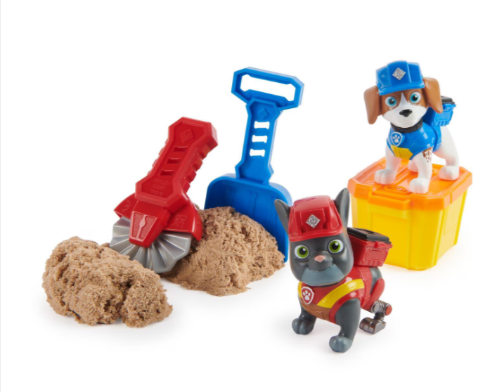 Set de joaca Paw Patrol Rubble & Crew Charger si Wheeler [2]