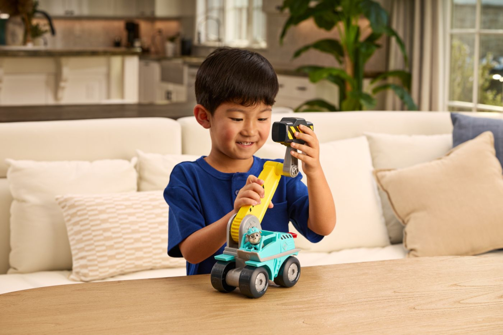 PATRULA CATELUSILOR RUBBLE SI ECHIPA VEHICUL MEGA HAMMER [5]