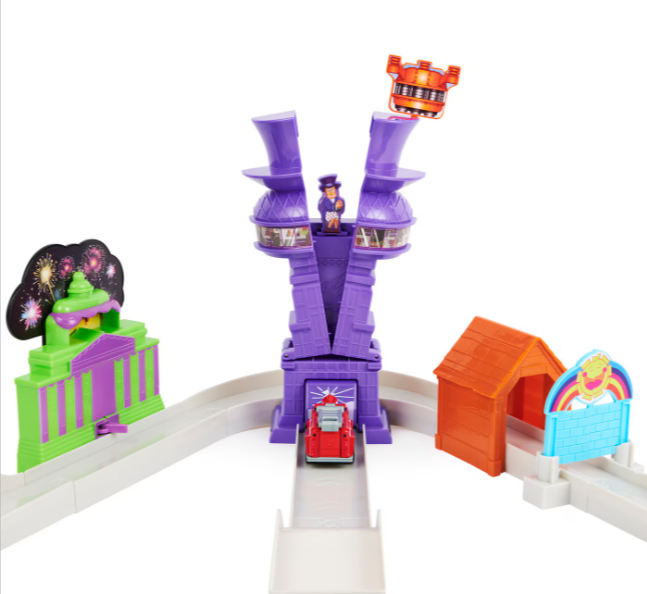 Set de joaca Paw Patrol True Metal Total City Rescue cu vehicul Marshall [2]