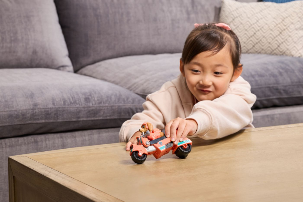 PATRULA CATELUSILOR SET FIGURINA LIBERTY SI MOTOCICLETA DE SALVARE [4]