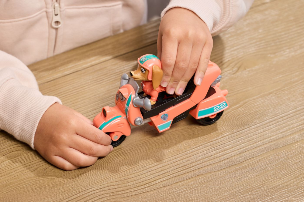 PATRULA CATELUSILOR SET FIGURINA LIBERTY SI MOTOCICLETA DE SALVARE [6]