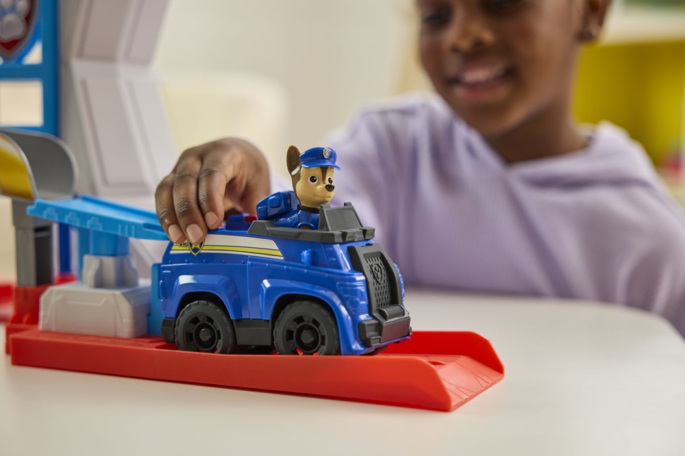 PATRULA CATELUSILOR SET TURN DE OBSERVATIE CU VEHICUL SI FIGURINA CHASE [6]