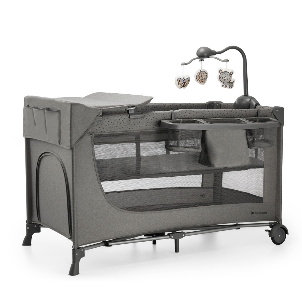 PATUT TRAVEL KINDERKRAFT JOY2, CU ACCESORII, DARK GREY [3]