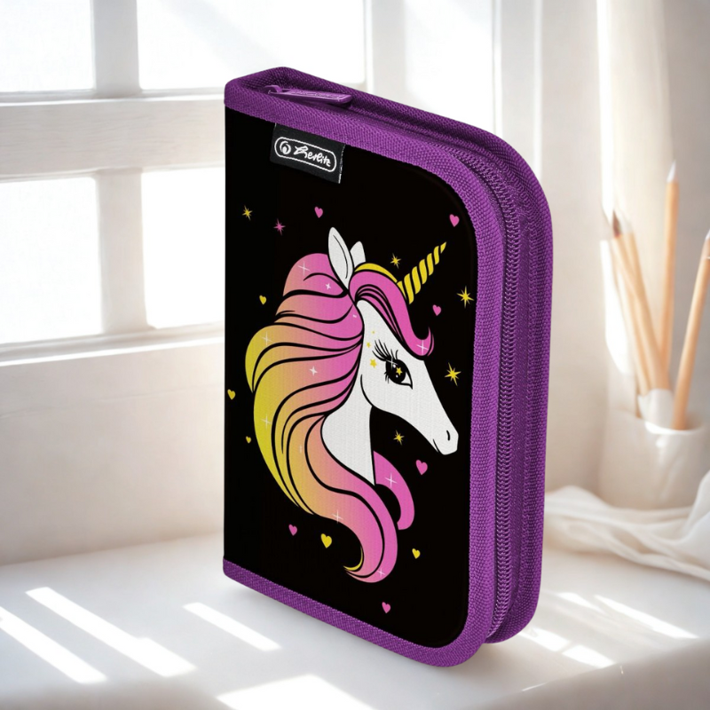 Penar 1 compartiment unicorn echipat Herlitz fete [2]