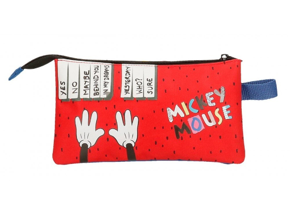 Penar scoala 3 compartimente Mickey Colour Mayhem 22 x 12 x 5 cm [3]