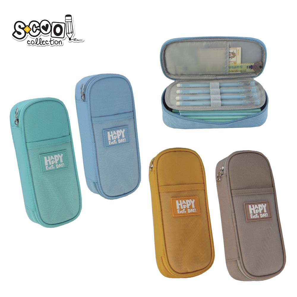 Penar borseta S-Cool Urban Happy 1 compartiment culori diverse 22x9x5.5 cm [2]