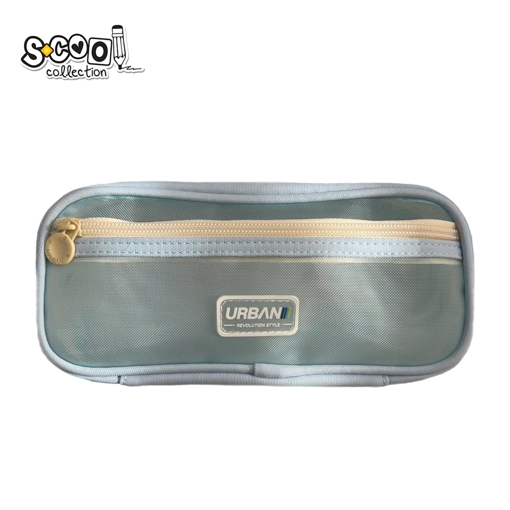 Penar borseta S-Cool Urban 2 compartimente Light Blue 22.5x5x11 cm [1]