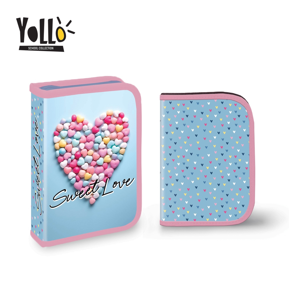 Penar echipat 1 compartiment 2 extensii 30 piese Sweet Love – Yollo [1]