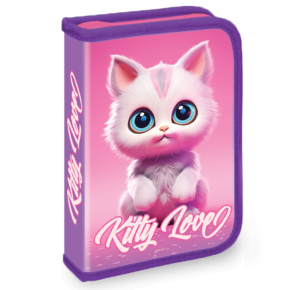 Penar echipat 1 compartiment 2 extensii 32 piese Kitty Love S-Cool [2]