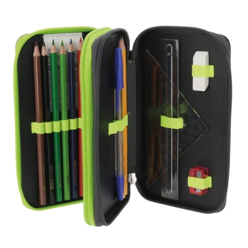 Penar echipat 2 compartimente 23 piese motiv Wild Life Herlitz [4]