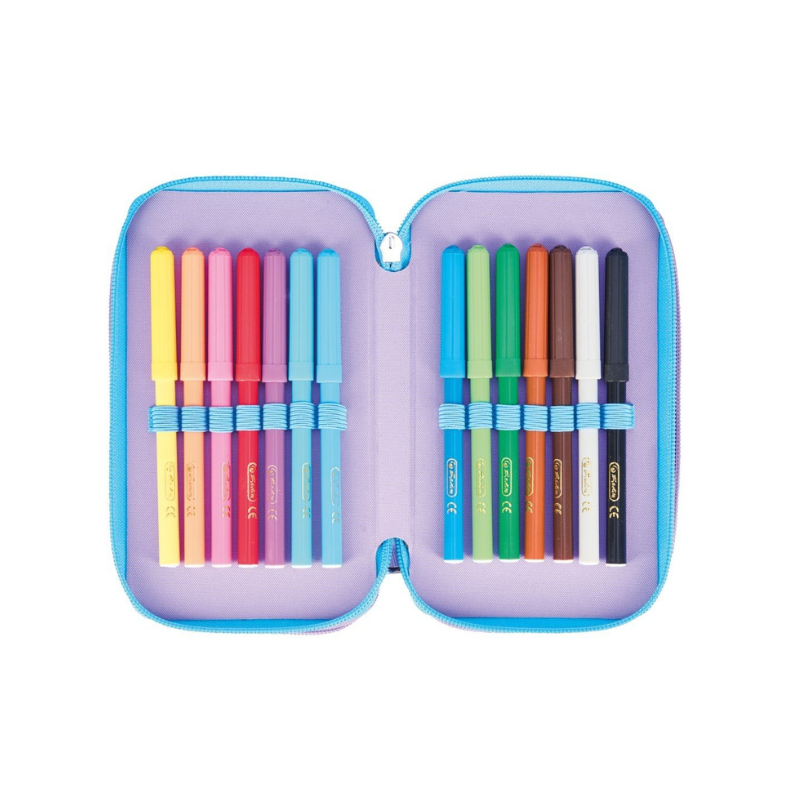 Penar echipat 31 piese 3 compartimente Herlitz Little Monster [5]