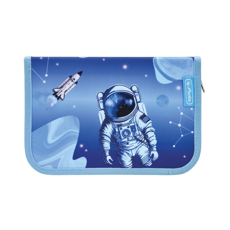 Penar echipat Herlitz albastru 31 piese 2 clape Cosmic Explorer [5]