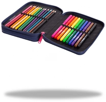 Penar echipat Jumper XL 38 piese 2 fermoare Cactus CoolPack [4]