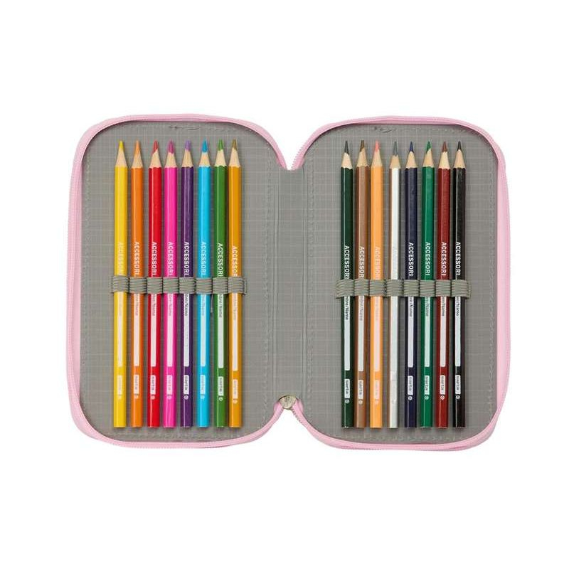 Penar echipat K-Pop Demon Hunters Iconic cu 3 compartimente 37 piese 12.5x19.5x5.5 cm [4]